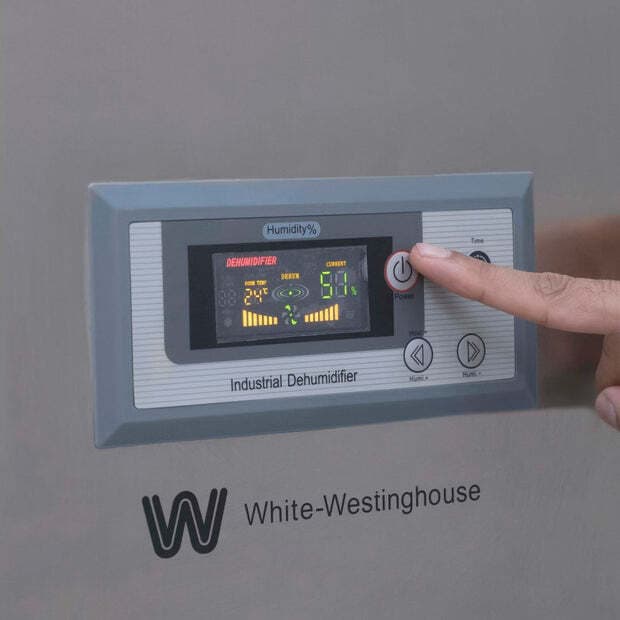 WDE-190S White Westinghouse Dehumidifier – 190 Litres/Day